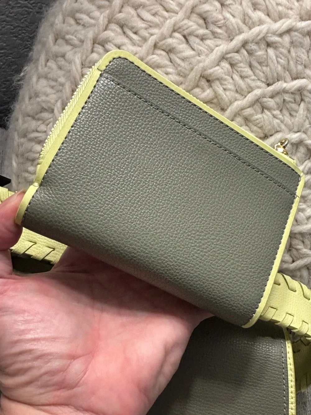 ♠️Kate Spade Quinn Floral Strap Shoulder Bag, Dusky Pine Multi & L-zip wallet